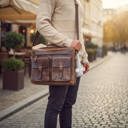 Maletín New York Pardo