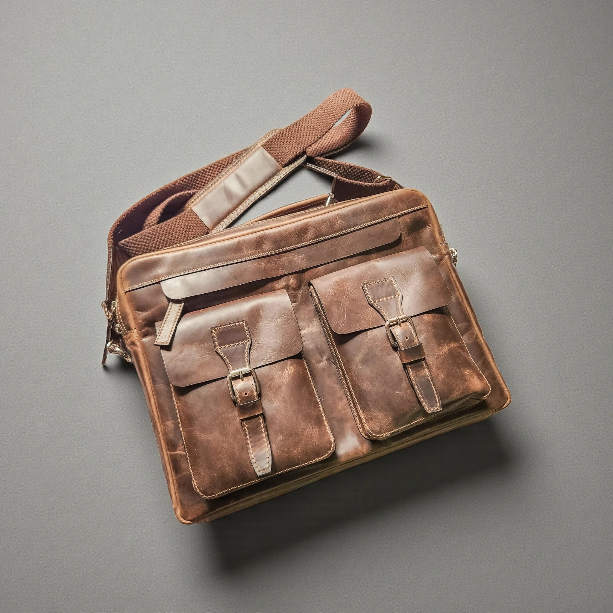 Maletín New York Pardo